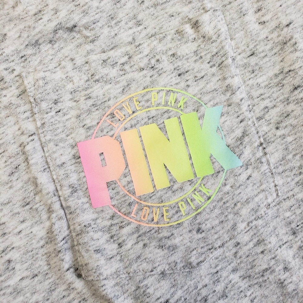 Victoria Secret Pink sleeveless pocket tee